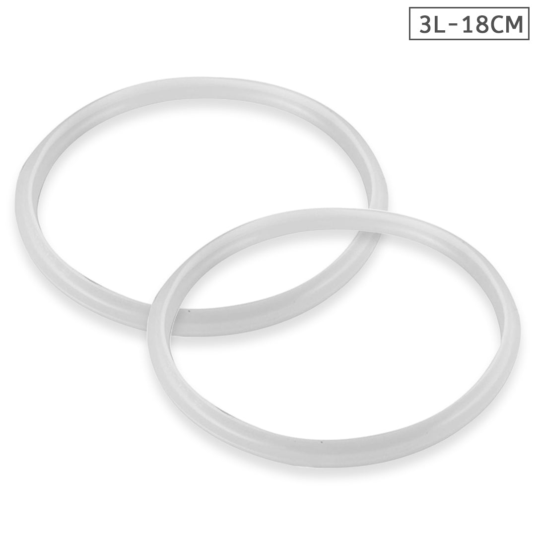 Silicone 2X 3L Pressure Cooker Rubber Seal Ring Replacement Spare Parts