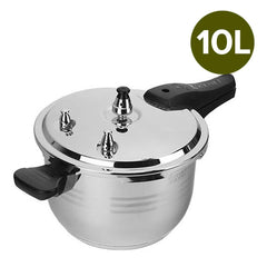 2X 10L Commercial Grade Stainless Steel Pressure Cooker